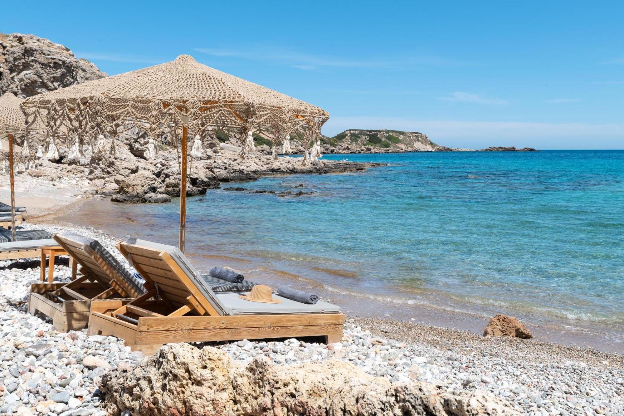 Stone Luxury Suites - Adults Only Archangelos  Dış mekan fotoğraf
